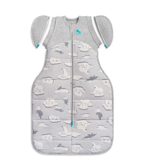 Swaddle Up Transition Bag | 3.5 TOG | South Pole Grey