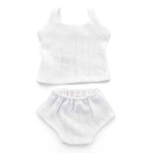 Dolls Underwear Set | White