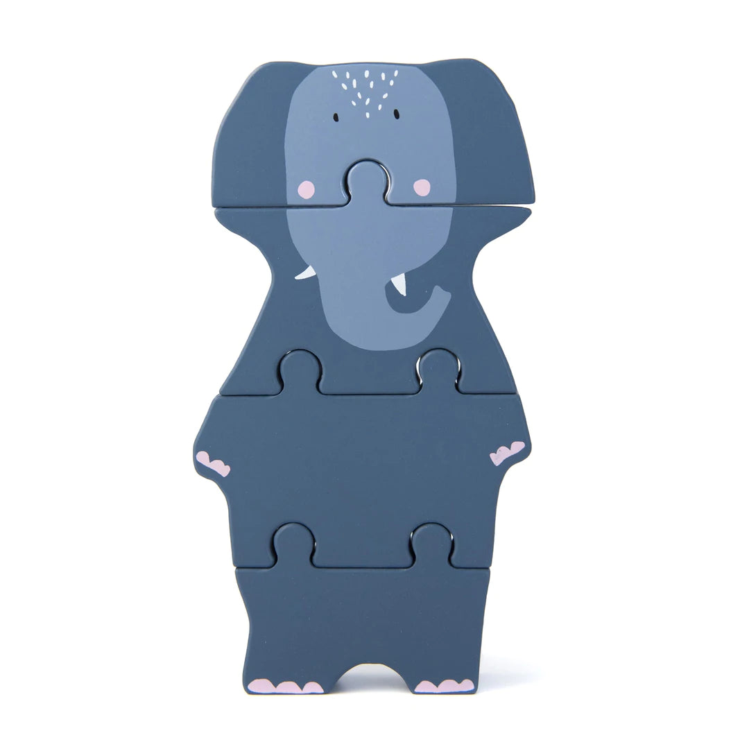 Wooden Body Puzzle | Mrs Elephant