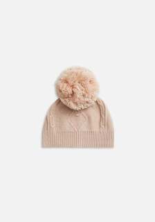 Cable Knit Beanie | Pink Tint